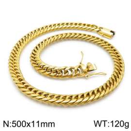 SS Gold-Plating Necklace