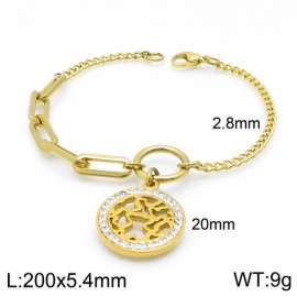 Stainless Steel Gold-plating Bracelet