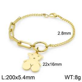 Stainless Steel Gold-plating Bracelet