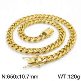 SS Gold-Plating Necklace