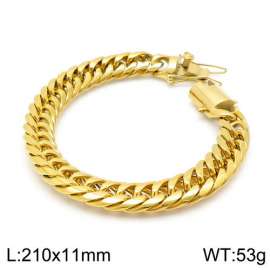 Stainless Steel Gold-plating Bracelet