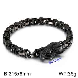 Stainless Steel Black-plating Bracelet