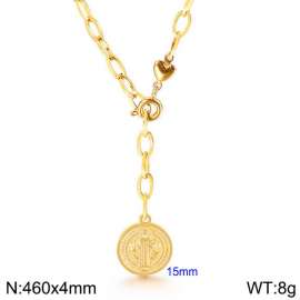 SS Gold-Plating Necklace