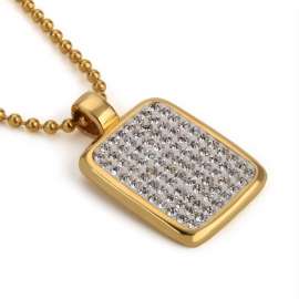 Stainless Steel Gold-plating Pendant