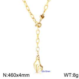 SS Gold-Plating Necklace