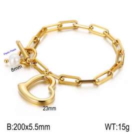 Stainless Steel Gold-plating Bracelet