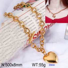 SS Gold-Plating Necklace
