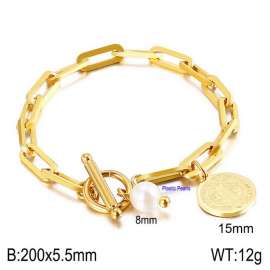 Stainless Steel Gold-plating Bracelet