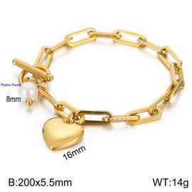 Stainless Steel Gold-plating Bracelet