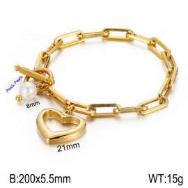 Stainless Steel Gold-plating Bracelet