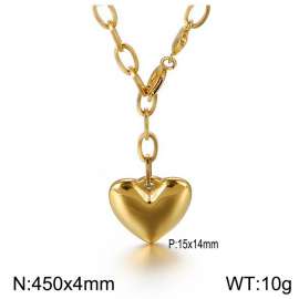 SS Gold-Plating Necklace