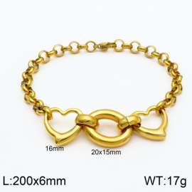 Stainless Steel Gold-plating Bracelet