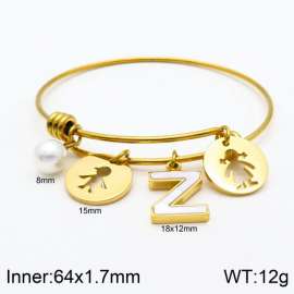 Stainless Steel Gold-plating Bangle