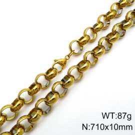 SS Gold-Plating Necklace