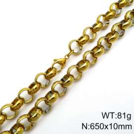 SS Gold-Plating Necklace