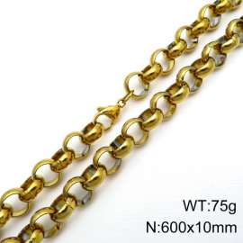 SS Gold-Plating Necklace