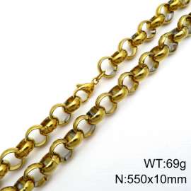 SS Gold-Plating Necklace