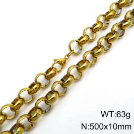 SS Gold-Plating Necklace