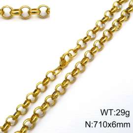 SS Gold-Plating Necklace