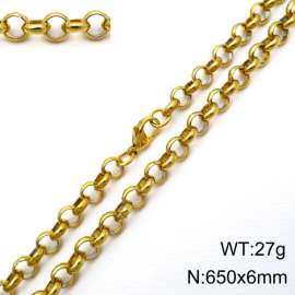 SS Gold-Plating Necklace