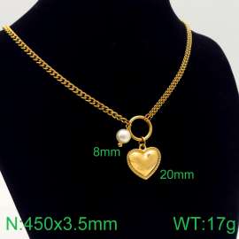 SS Gold-Plating Necklace