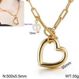 SS Gold-Plating Necklace