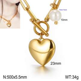 SS Gold-Plating Necklace