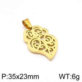 Stainless Steel Gold-plating Pendant