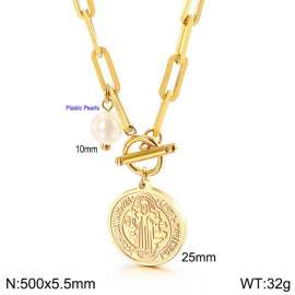 SS Gold-Plating Necklace