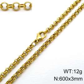 Staineless Steel Small Gold-plating Chain