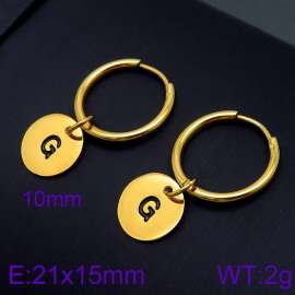 SS Gold-Plating Earring