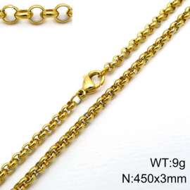 Staineless Steel Small Gold-plating Chain