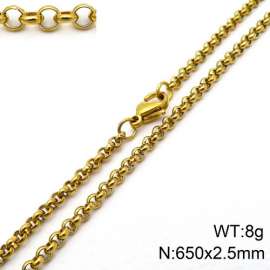 Staineless Steel Small Gold-plating Chain