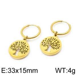 SS Gold-Plating Earring