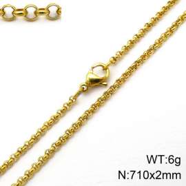 Staineless Steel Small Gold-plating Chain