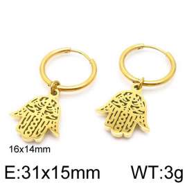 SS Gold-Plating Earring