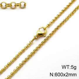 Staineless Steel Small Gold-plating Chain