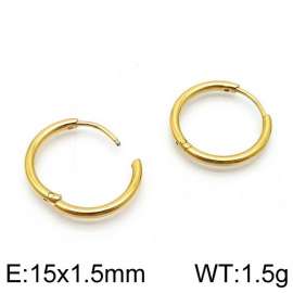 SS Gold-Plating Earring