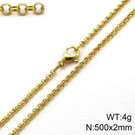 Staineless Steel Small Gold-plating Chain