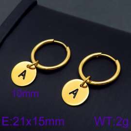 SS Gold-Plating Earring