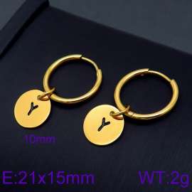 SS Gold-Plating Earring