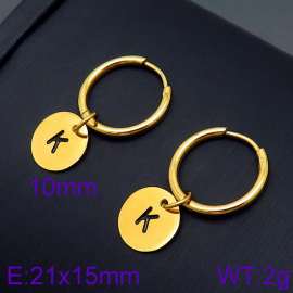 SS Gold-Plating Earring