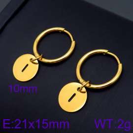 SS Gold-Plating Earring