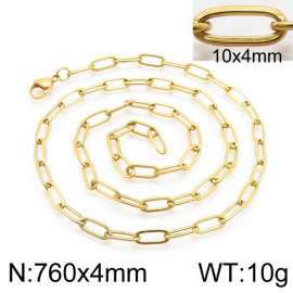 SS Gold-Plating Necklace