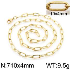 SS Gold-Plating Necklace