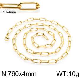 SS Gold-Plating Necklace