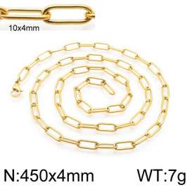 SS Gold-Plating Necklace