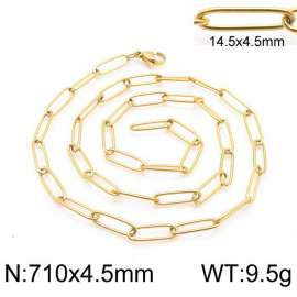 SS Gold-Plating Necklace