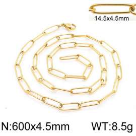 SS Gold-Plating Necklace