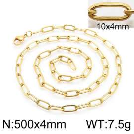 SS Gold-Plating Necklace